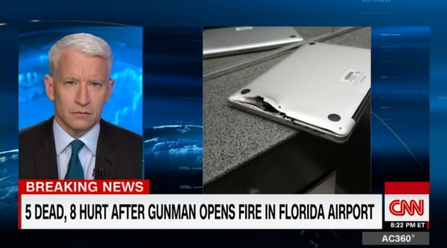 Apple MacBook Pro May Have Saved Man&#039;s Life in Fort Lauderdale Airport Shooting