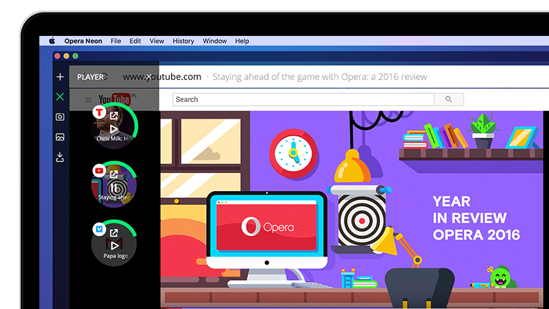 Opera Releases New &#039;Neon&#039; Concept Browser for Mac [Download]
