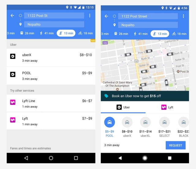 Google Announces Updated Ride Services Experience for Google Maps [Video]