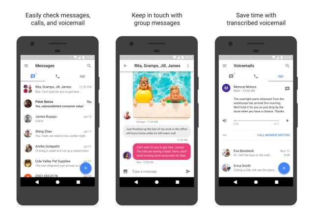 Google Announces Major Update to Google Voice for iOS, Android, and the Web