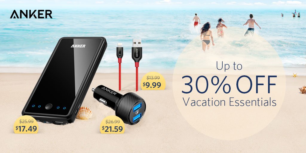 Discounts on Select Anker Charging Accessories [Deal]