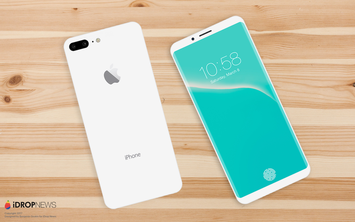 iPhone 8 Concept Features Curved Display, No Physical Home Button [Images]