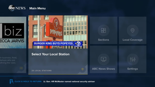 ABC News App Now Lets You Watch Up to Four Live Streams Simultaneously on the Apple TV