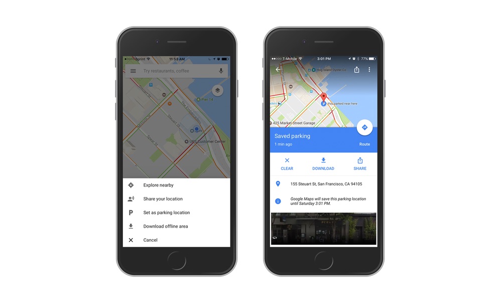 Google Maps Now Remembers Where You&#039;ve Parked