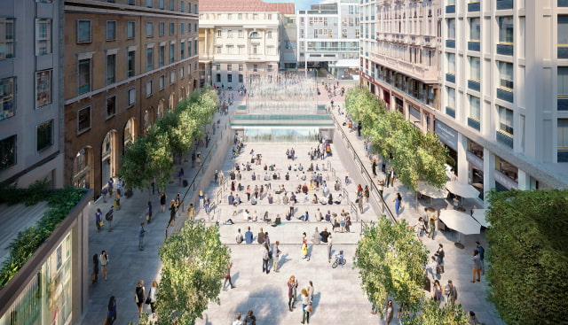 Apple Unveils Design for New Flagship &#039;Piazza Liberty&#039; Retail Store in Milan