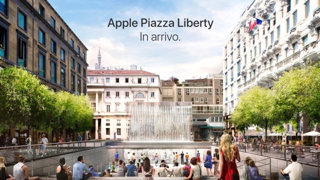 Apple Unveils Design for New Flagship &#039;Piazza Liberty&#039; Retail Store in Milan