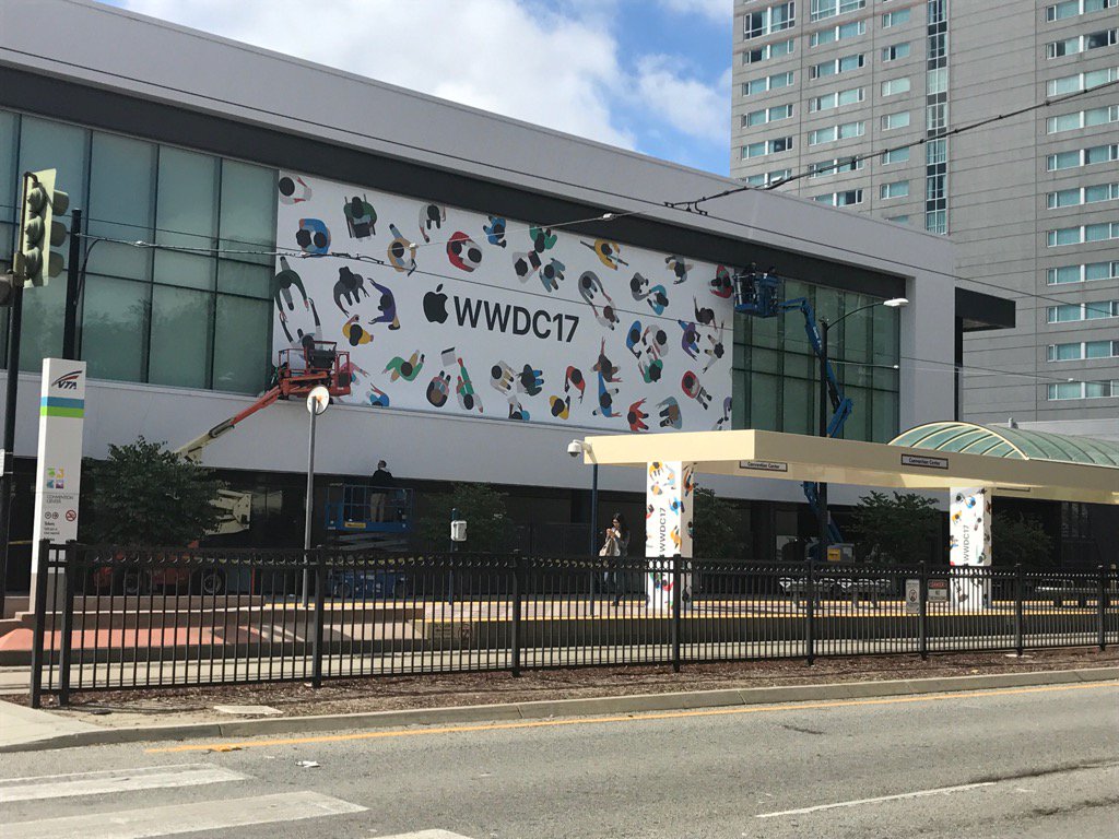 Apple Begins Decorating the McEnery Convention Center for WWDC 2017 [Photos]