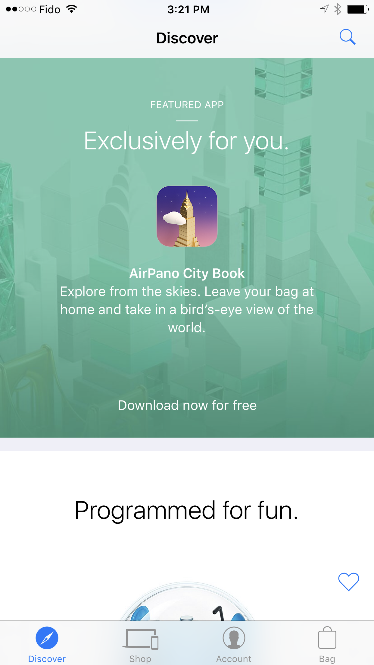 Apple Offers &#039;AirPano City Book&#039; as a Free Download via the Apple Store App