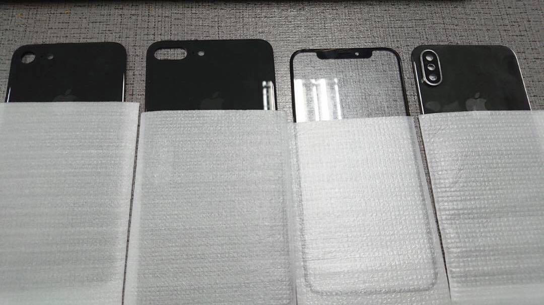 Front and Back Covers for iPhone 8 and iPhone 7s Allegedly Leaked [Photos]
