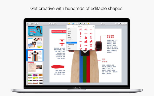 Apple Updates iWork Apps for iOS and Mac With Library of Over 500 Shapes