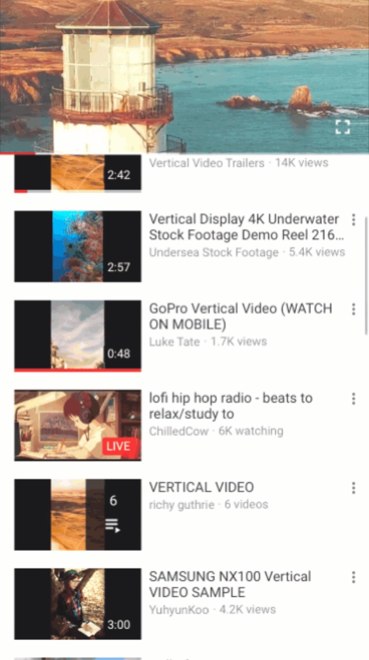 YouTube Mobile App Will Soon Dynamically Adapt to Vertical Video