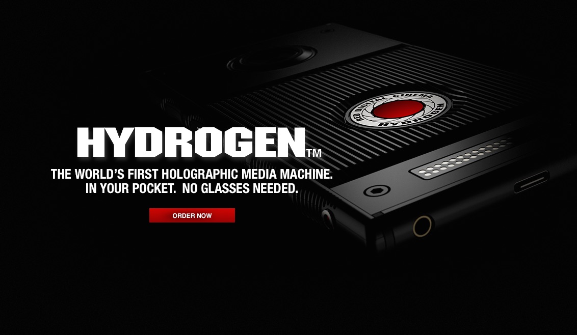RED Camera Company Announces HYDROGEN Smartphone With &#039;Holographic Display&#039;