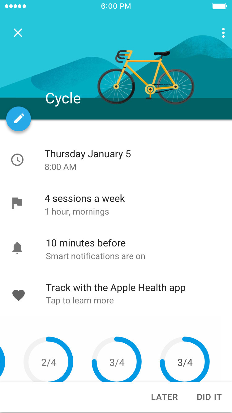 Google Calendar App Gets Today Widget