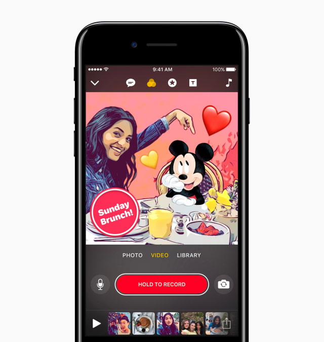 Apple Updates Clips App With Disney and Pixar Characters, New Graphic Overlays 