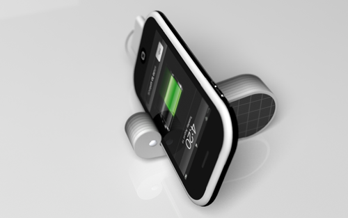 iPetals Solar Powered iPhone Charger [Concept]