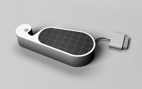 iPetals Solar Powered iPhone Charger [Concept]