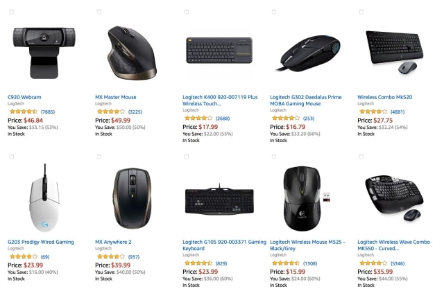 Save Up to 66% on Logitech Accessories Today Only [Deal]