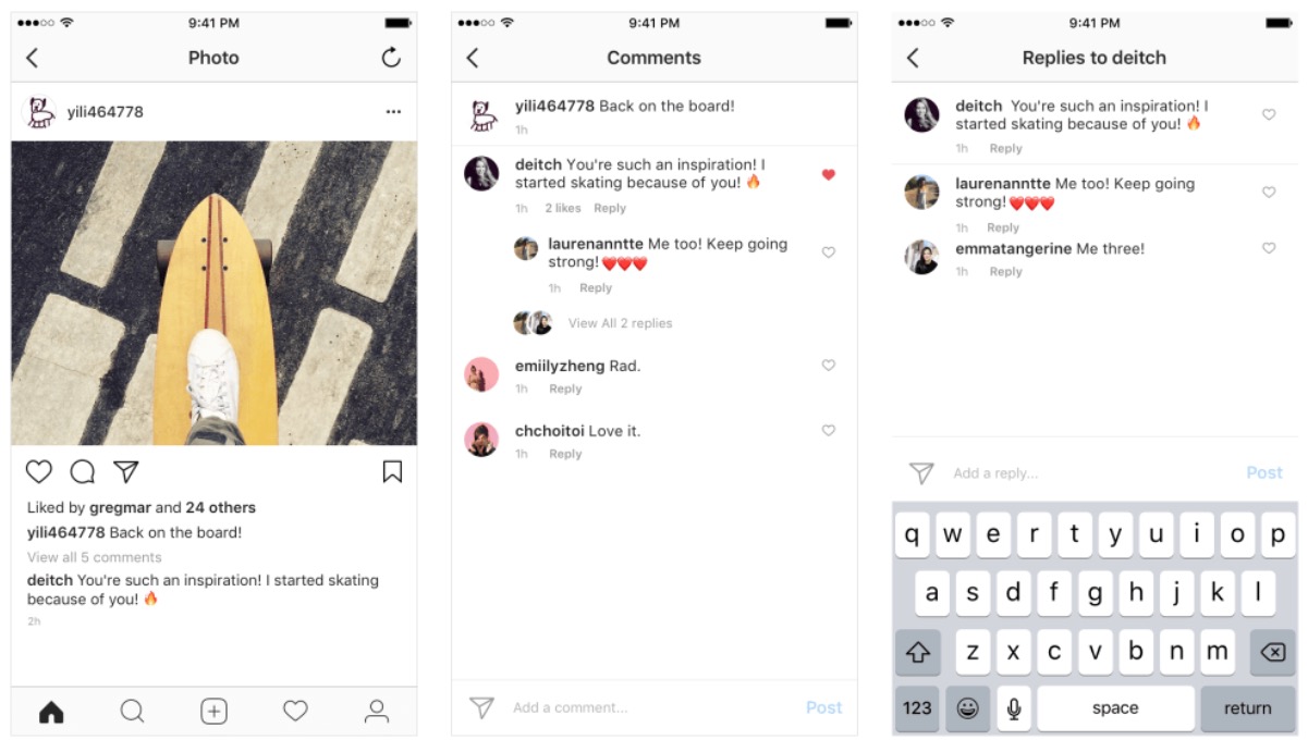 Instagram Announces Support for Comment Threads