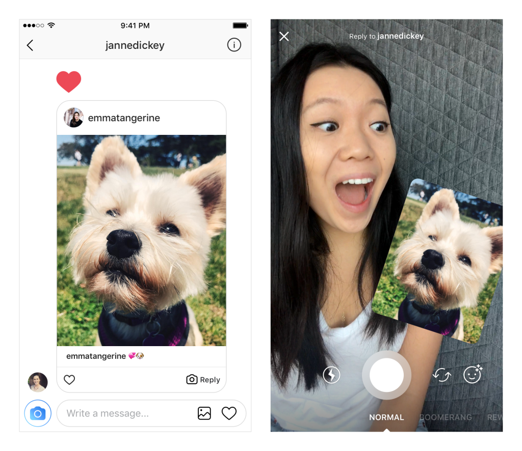 Instagram Now Lets You Reply With Photos or Videos in Direct