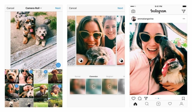 Instagram Now Lets You Post Galleries With Landscape and Portrait Photos