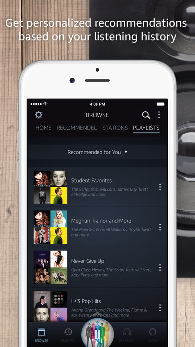 Amazon Music App for iOS Now Features Alexa