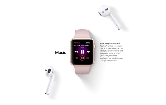 Apple Seeds watchOS 4.1 Beta to Developers With Music Streaming, New Radio App [Download]
