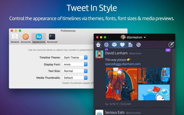 Iconfactory Releases Twitterrific 5 for Mac