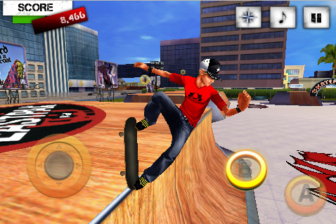 Gameloft Releases Skater Nation for iPhone