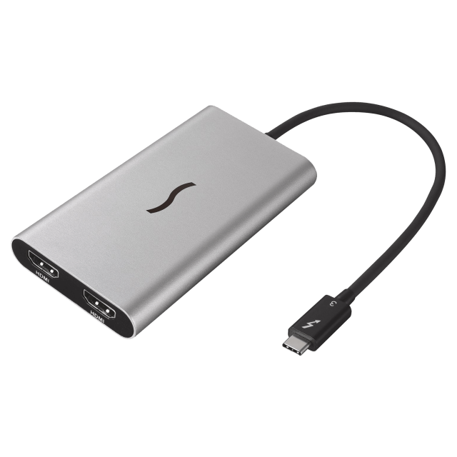 Sonnet Launches Thunderbolt 3 to Dual HDMI 2.0 Adapter for Mac and Windows
