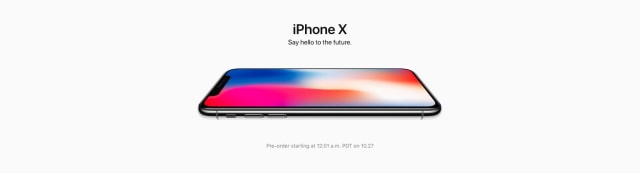Apple.com Homepage Updated Ahead of iPhone X Pre-orders