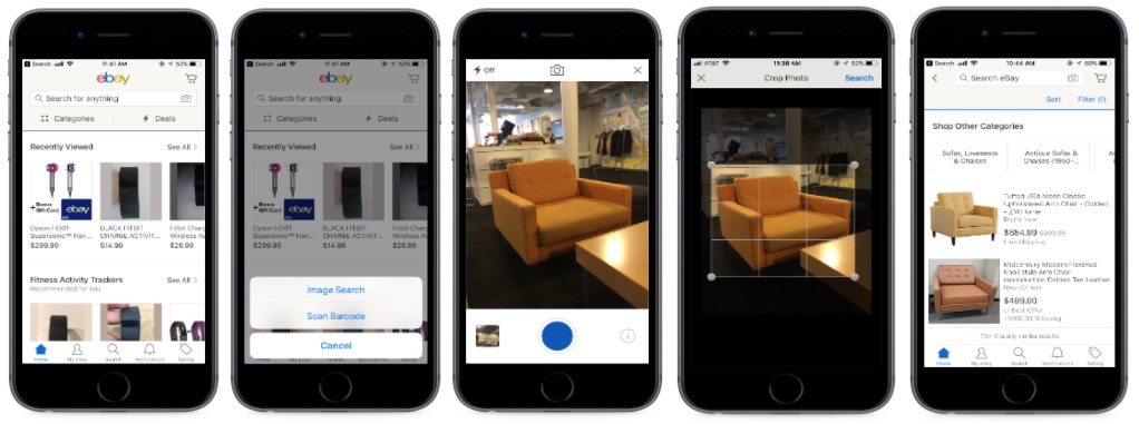 eBay Launches &#039;Image Search&#039; for iOS