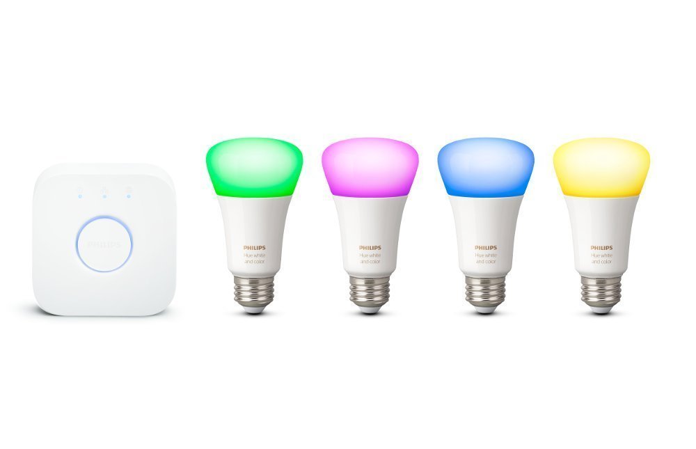 Philips Hue White and Color Ambiance A19 Smart Bulb Starter Kit on Sale for $40 Off [Deal]