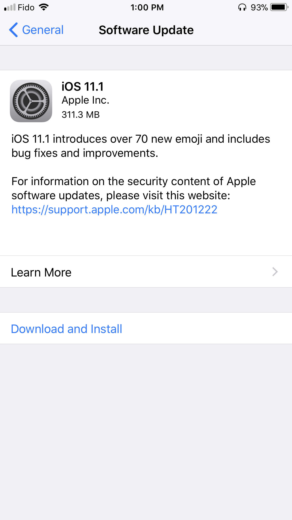 Apple Releases iOS 11.1 With Over 70 New Emoji, Bug Fixes, Improvements [Download]
