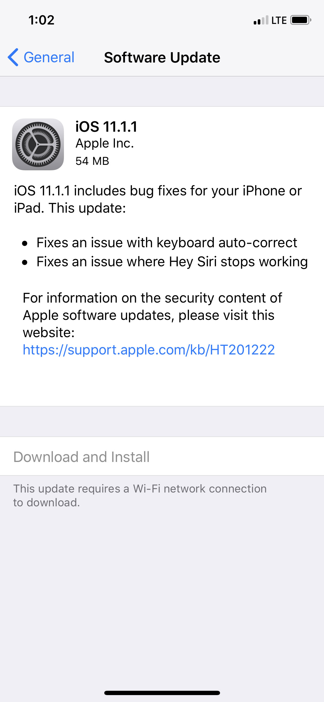 Apple Releases iOS 11.1.1 to Fix Issues With Auto-Correct and Hey Siri [Download]