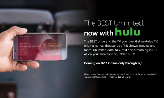 Sprint Offers Free Hulu Subscription to Customers