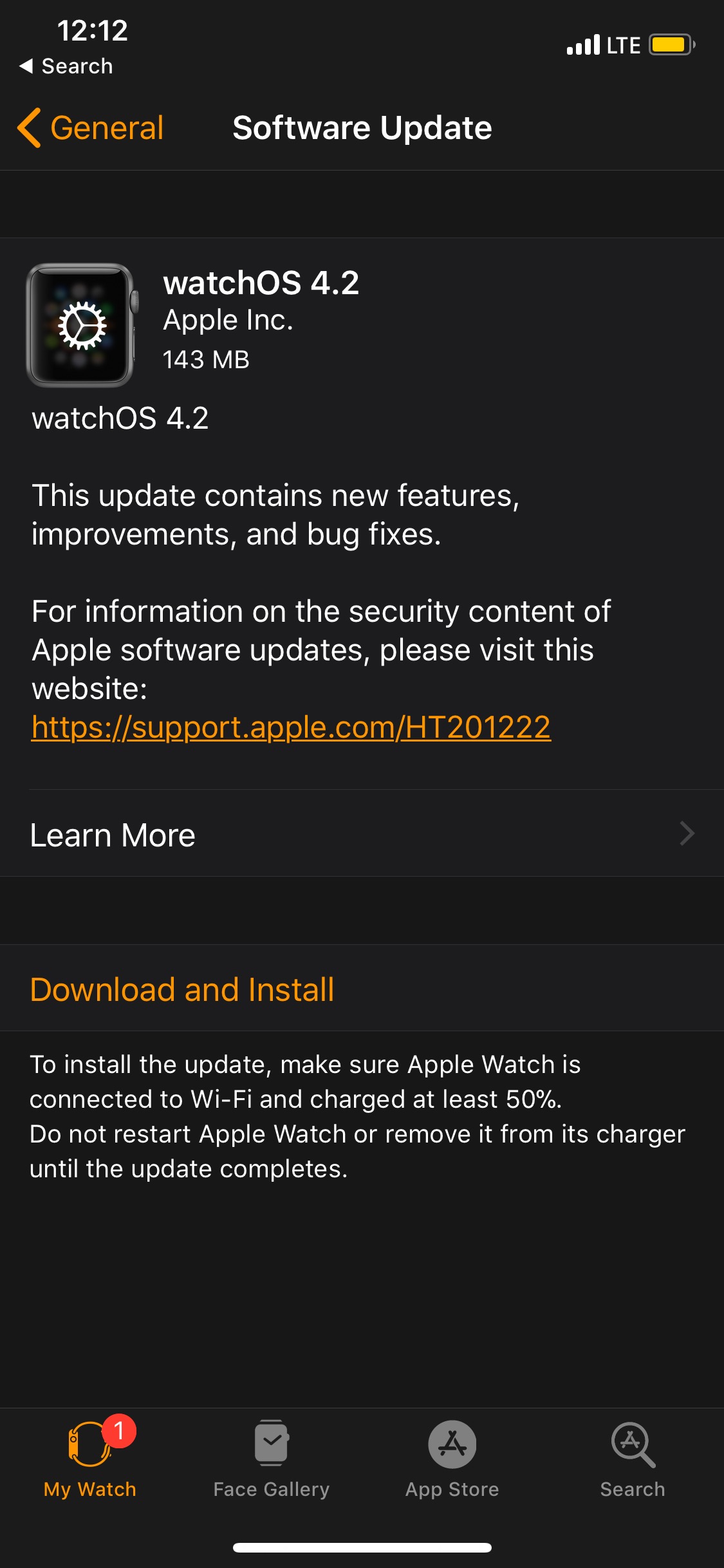 Apple Releases watchOS 4.2 With Apple Pay Cash, New Workouts, More [Download]