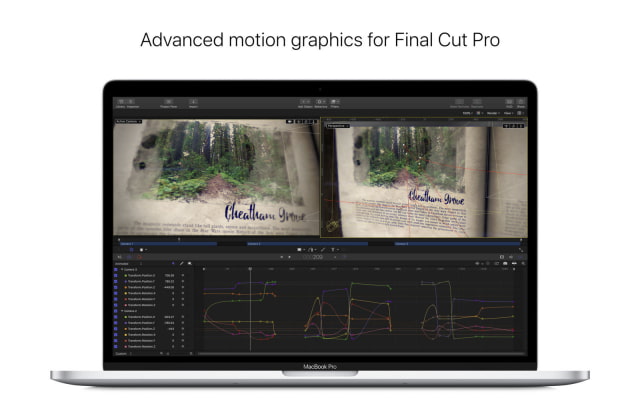 Apple Releases Motion 5.4 With Support for 360 VR Motion Graphics, HEVC, More