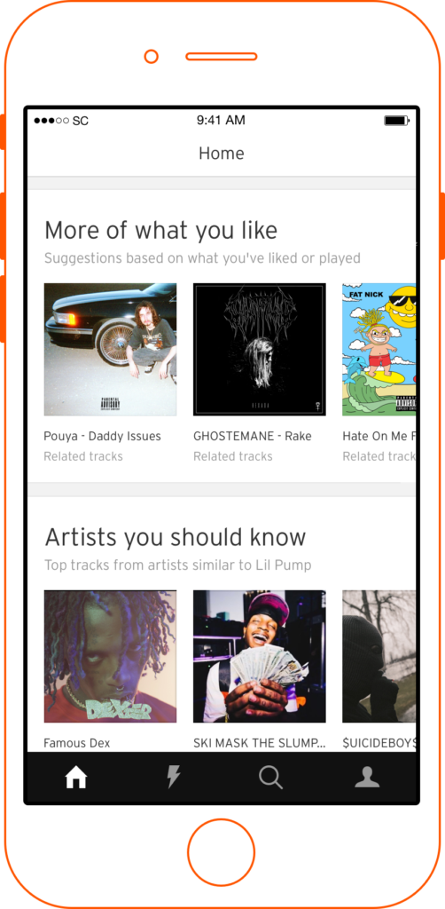 SoundCloud Launches New Home Experience