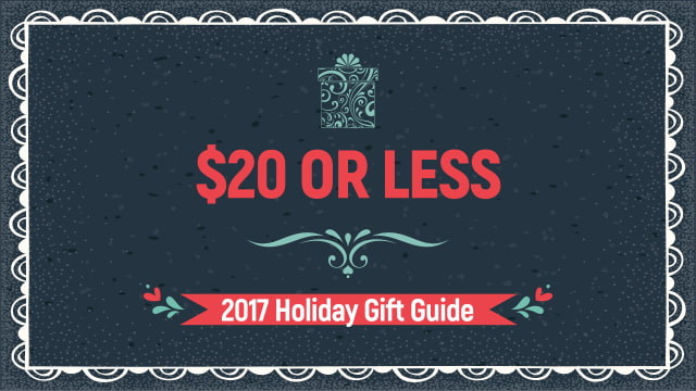 2017 Holiday Gift Guide: $20 or Less