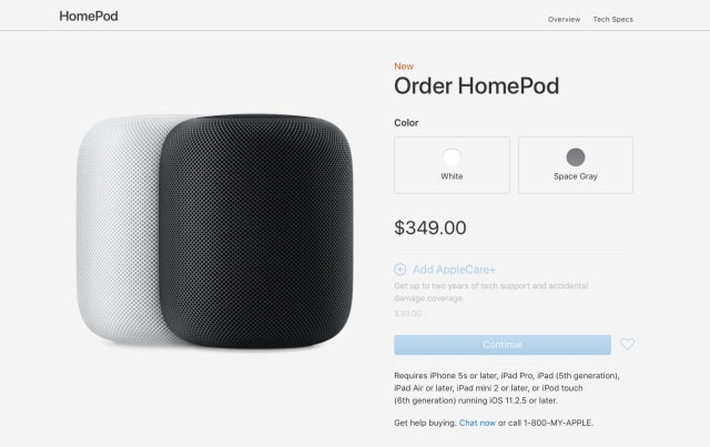 Apple HomePod Pre-orders Are Now Live!