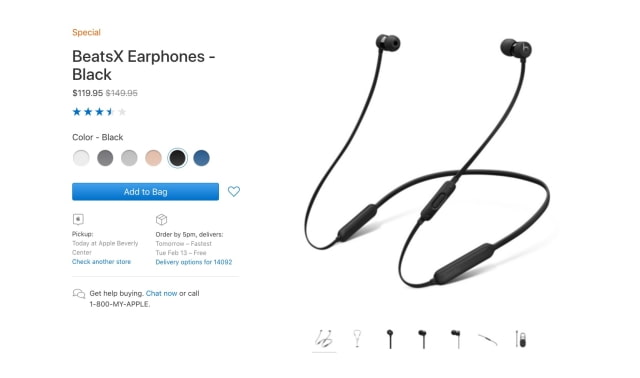 Apple Discounts BeatsX, Powerbeats3 Wireless, and Solo3 Wireless Headphones