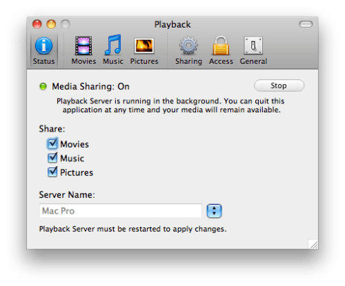 Playback Media Server 1.2.1 Released