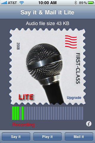 Free Say it &amp; Mail it Lite Released