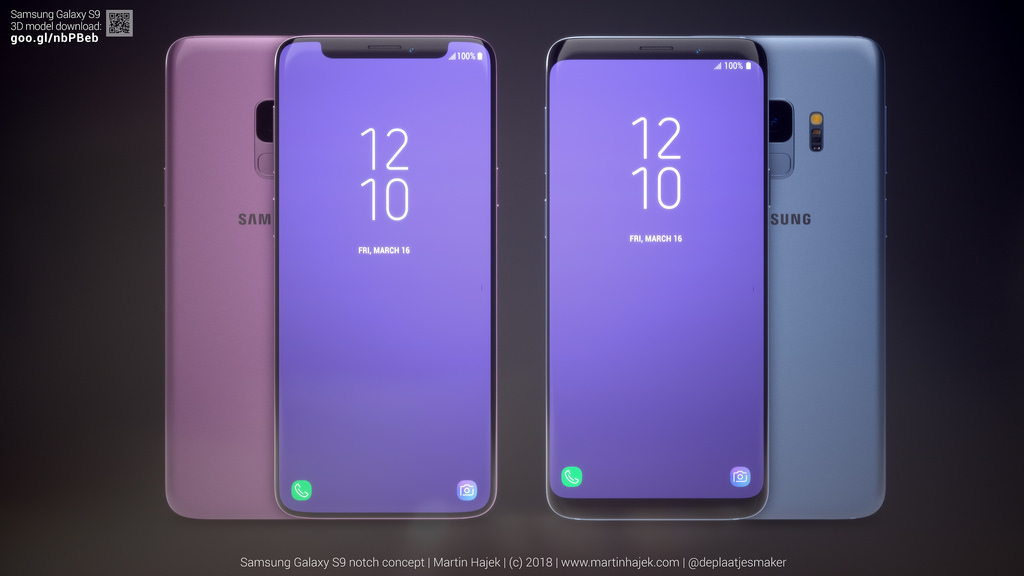 What If Samsung Had Copied the iPhone X&#039;s Notch [Images]