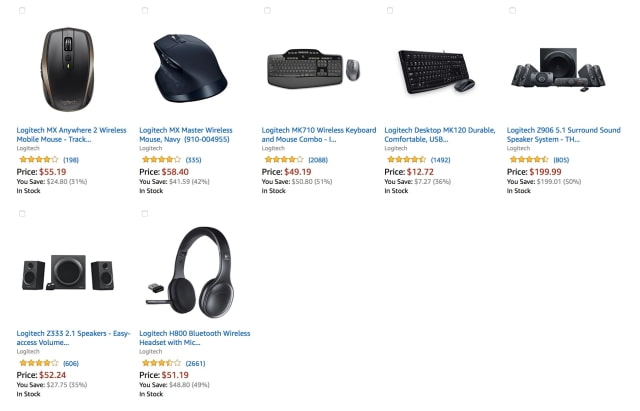 Save Up to 51% Off Logitech Keyboards, Mice, Speakers, More [Deal]