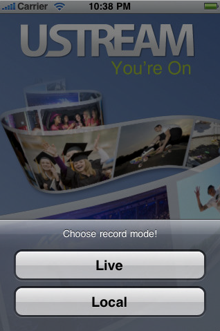 Stream Live From Your iPhone With Ustream Live Broadcaster