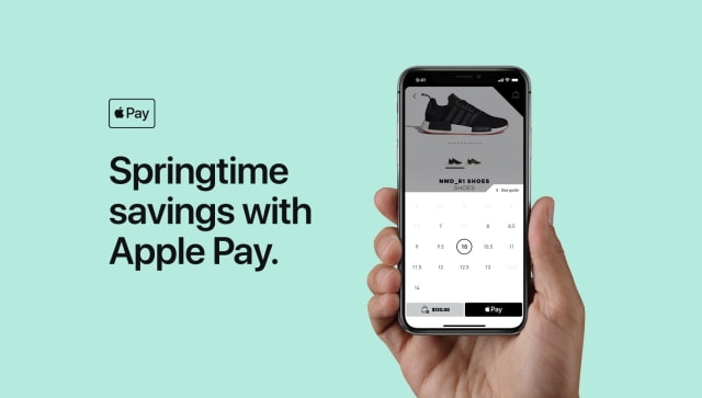 Spring Apple Pay Promotion Offers Discounts at Adidas, GOAT, Hotwire, Others