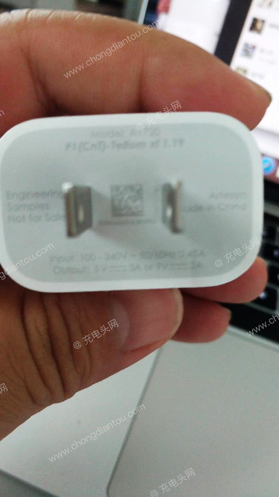 Leaked Photos of New Apple 18W USB-C iPhone Charger?