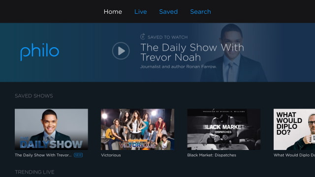 Philo Live TV Streaming Service Launches on Apple TV and Amazon Fire TV