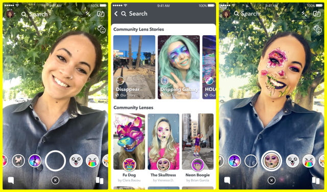 Snapchat Introduces Lens Explorer